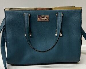 Cameleon Cora Concealed Carry Teal Hand Bag Purse GUC